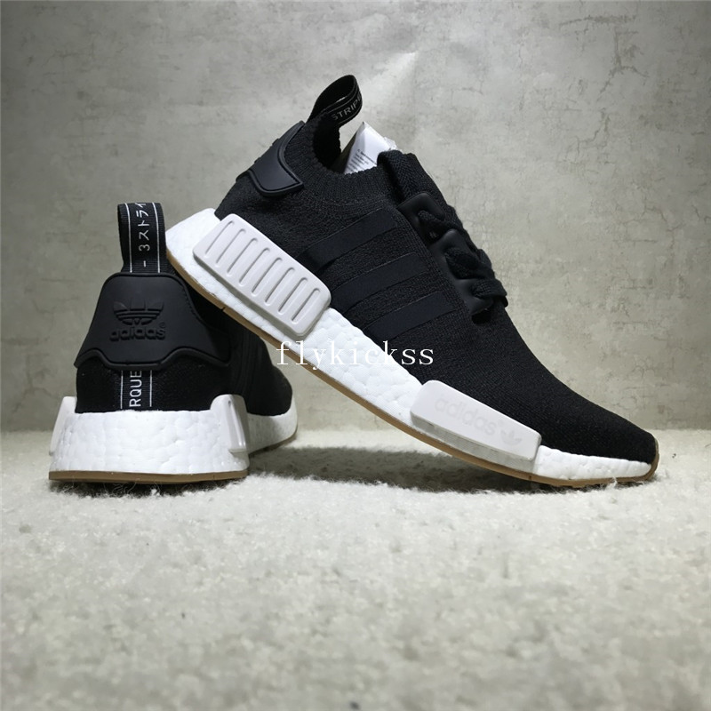 Real Boost Adidas NMD R1 PK Black